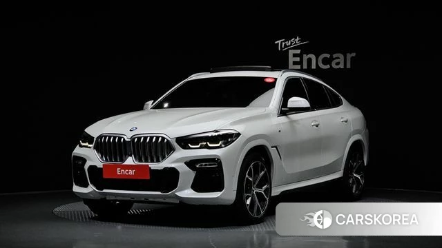 BMW X6 (G06) 2020 Белый из Кореи