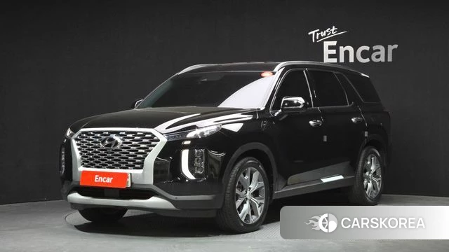 Hyundai Palisade 2022 Черный из Кореи