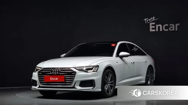 Audi A6 (C8) 2021 Белый из Кореи