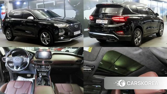 Hyundai Santa Fe TM 2018 Черный из Кореи