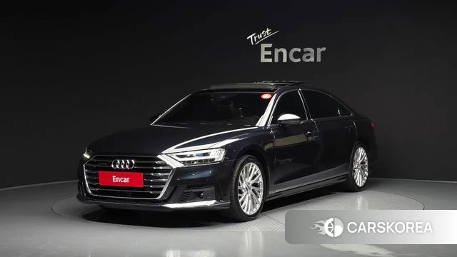 Audi A8 (D5) 2021 Синий из Кореи