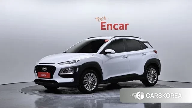 Hyundai Kona 2019 Белый из Кореи