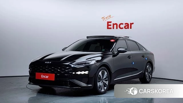 Kia K8 Hybrid 2021 Черный из Кореи