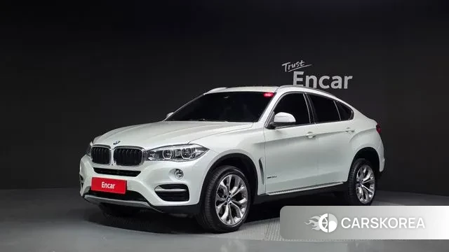 BMW X6 (F16) 2018 Белый из Кореи