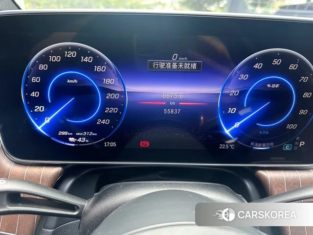Mercedes-Benz EQE 2024 Синий из Китая