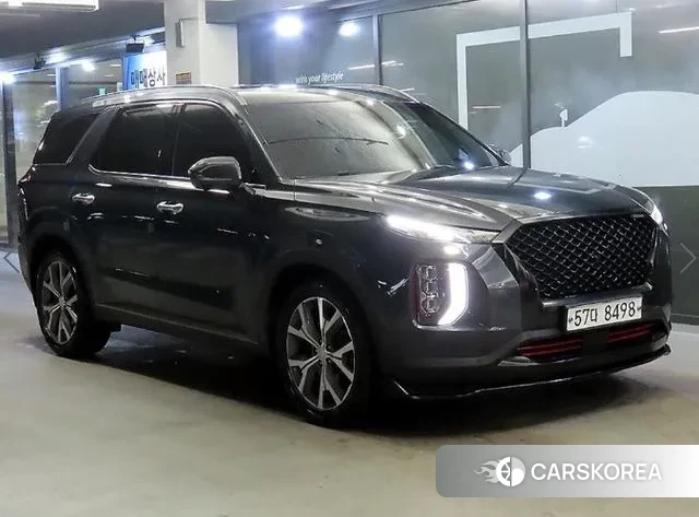 Hyundai Palisade 2019 Серебристо-серый из Кореи