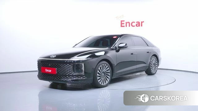 Hyundai Grandeur Hybrid (GN7) 2024 Черный из Кореи