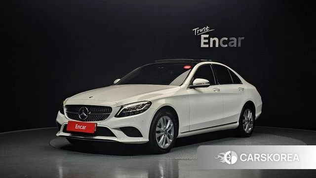 Mercedes-Benz C-Class W205 2020 Белый из Кореи