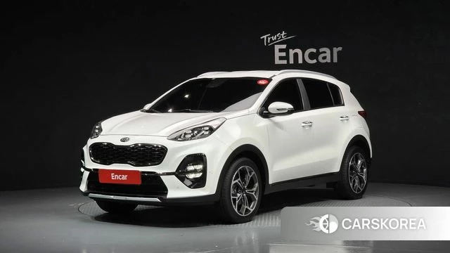 Kia Sportage The Bold 2018 Белый из Кореи