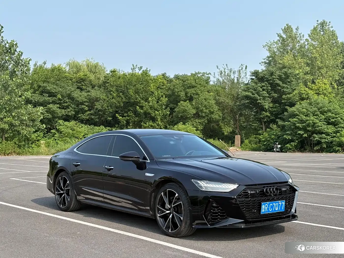 Audi A7L 2024 Черный из Китая