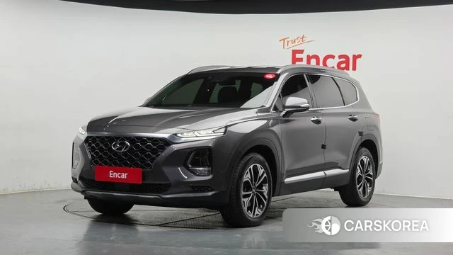 Hyundai Santa Fe TM 2019 Серый из Кореи