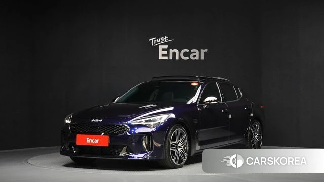 Kia Stinger Meister 2023 Синий из Кореи