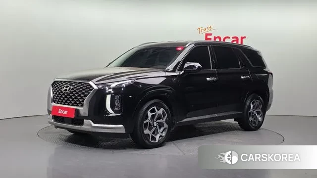 Hyundai Palisade 2022 Черный из Кореи