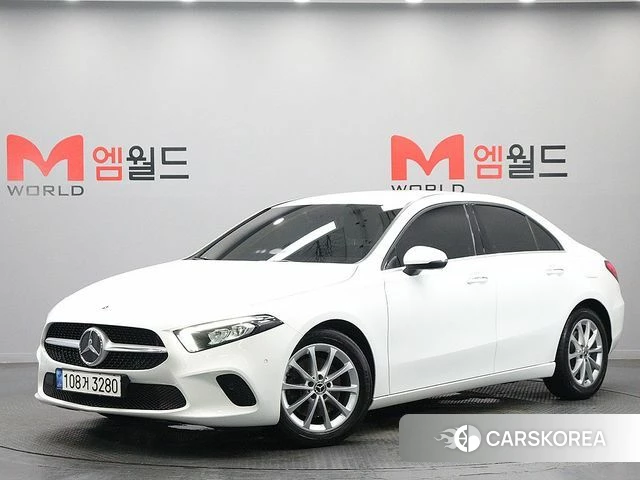 Mercedes-Benz A-Class W177 2020 Жемчужный цвет из Кореи