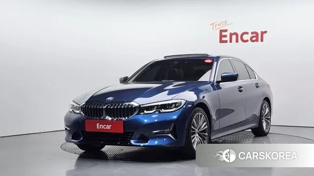 BMW 3 Series (G20) 2021 Синий из Кореи