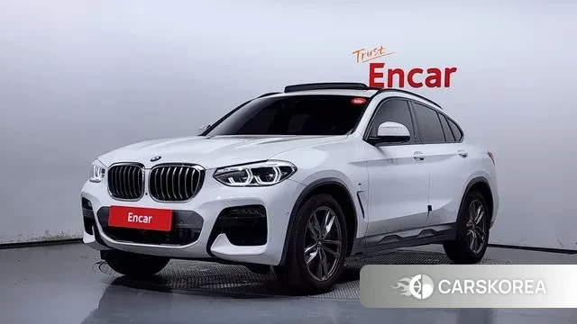 BMW X4 (G02) 2021 Белый из Кореи
