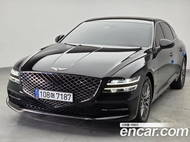 Genesis G80 (RG3) 2021 Черный из Кореи