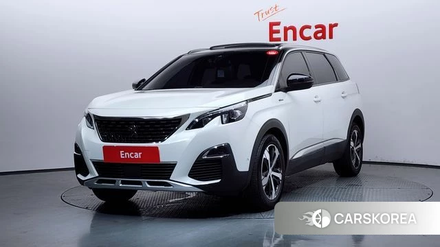 Peugeot 5008 second generation 2020 Белый из Кореи