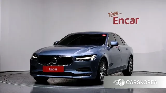 Volvo S90 2018 Светло-серебряный цвет из Кореи
