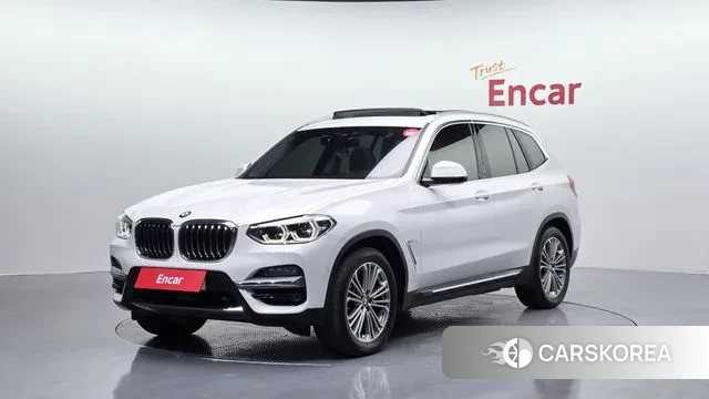 BMW X3 (G01) 2021 Белый из Кореи
