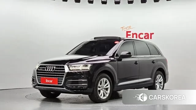 Audi Q7 (4M) 2019 Черный из Кореи