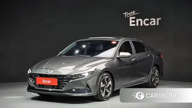 Hyundai Avante (CN7) 2020 Серый из Кореи