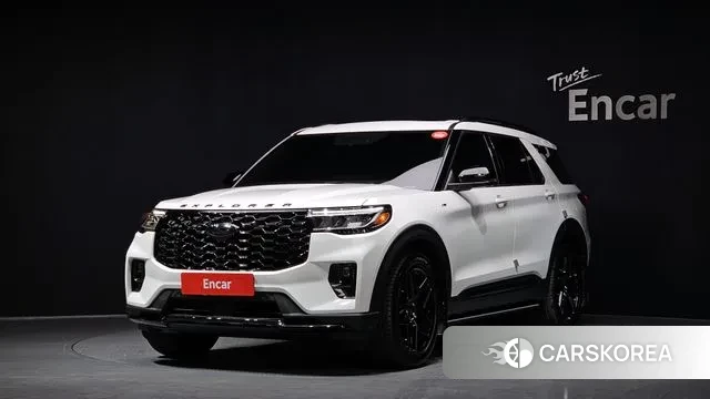 Ford Explorer 6th Generation 2025 Белый из Кореи