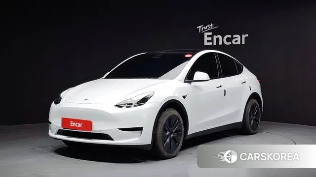 Tesla Model Y 2024 Белый из Кореи