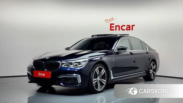 BMW 7 Series (G11) 2019 Черный из Кореи