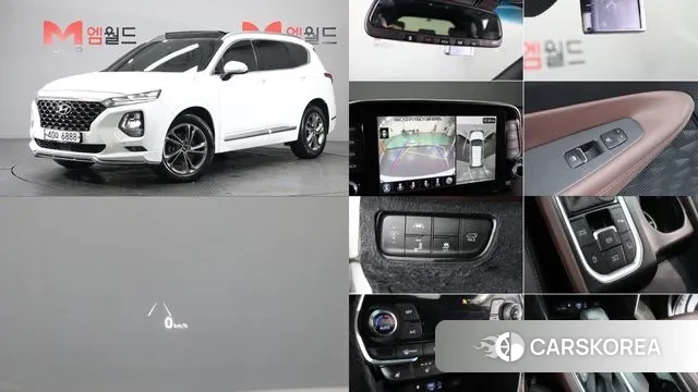 Hyundai Santa Fe TM 2018 Белый из Кореи