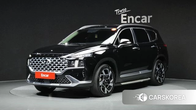 Hyundai The New Santa Fe 2020 Черный из Кореи