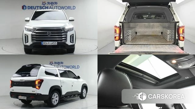 Ssangyong The New Rexton Sport 2022 Белый из Кореи