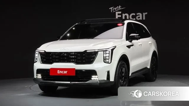 Kia The New Sorento 4th Generation 2024 Белый из Кореи