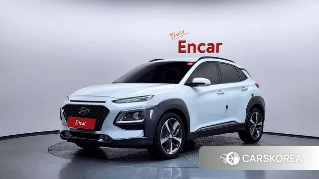 Hyundai Kona 2019 Белый из Кореи