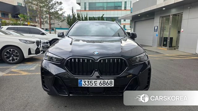 BMW X6 (G06) 2025 Синий из Кореи