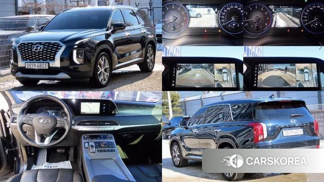Hyundai Palisade 2019 Синий из Кореи