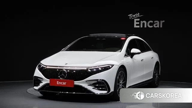 Mercedes-Benz EQS V297 2022 Белый из Кореи