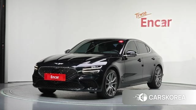 Genesis The New G70 2022 Черный из Кореи