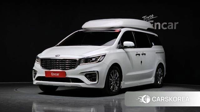 Kia The New Carnival 2019 Белый из Кореи