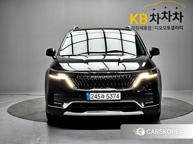 Kia Carnival 4th generation 2021 Серый из Кореи