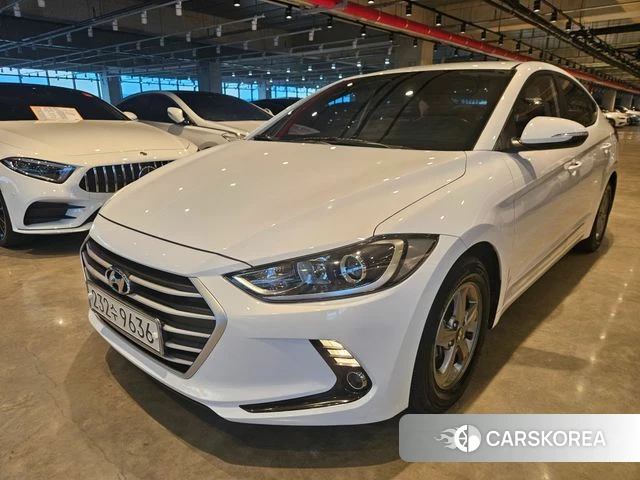 Hyundai Avante AD 2018 Белый из Кореи