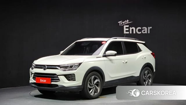 Ssangyong Beautiful Korando 2019 Белый из Кореи