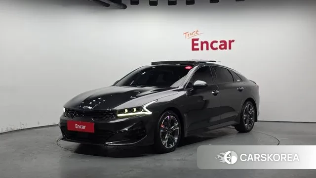 Kia K5 3rd generation 2020 Серый из Кореи