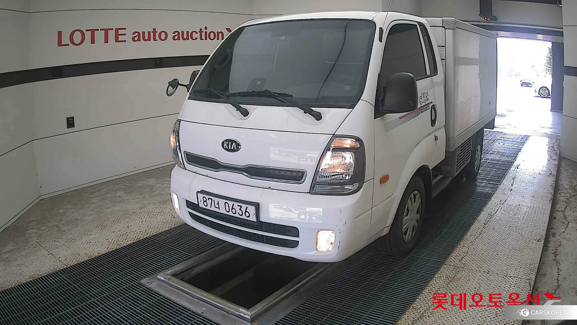 Kia Bongo Ⅲ Low-phase Frozen car 2022 Белый из Кореи