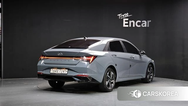 Hyundai Avante (CN7) 2020 Серый из Кореи