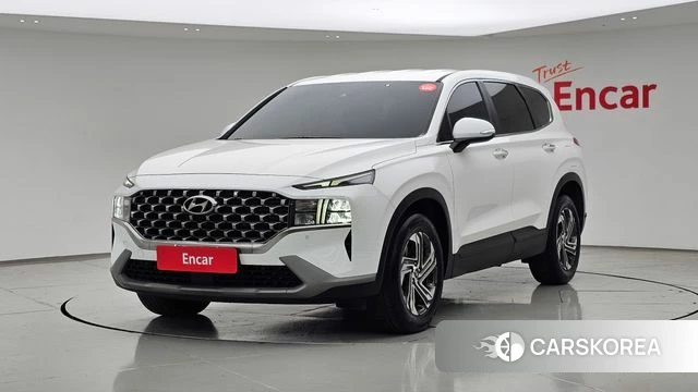 Hyundai The New Santa Fe 2022 Белый из Кореи