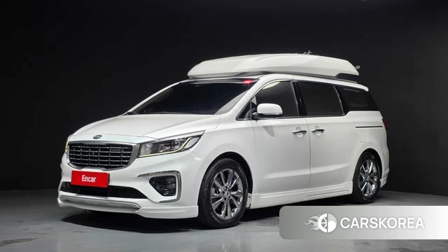 Kia The New Carnival 2018 Белый из Кореи