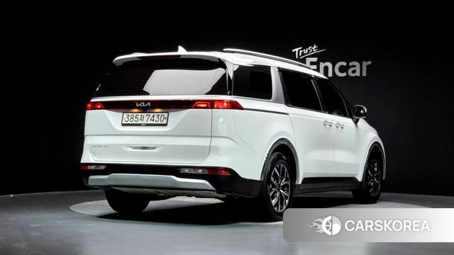 Kia Carnival 4th generation 2021 Белый из Кореи