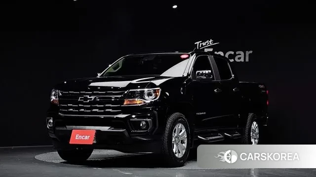 Chevrolet (GM Daewoo) Real New Colorado 2022 Черный из Кореи