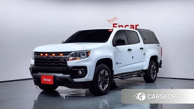 Chevrolet (GM Daewoo) Real New Colorado 2022 Белый из Кореи